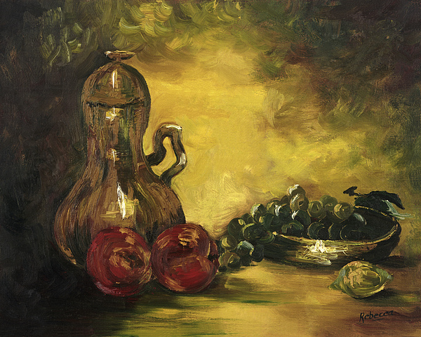 Jar with Fruit by Rebecca Kimbel Jar with Fruit by Rebecca Kimbel